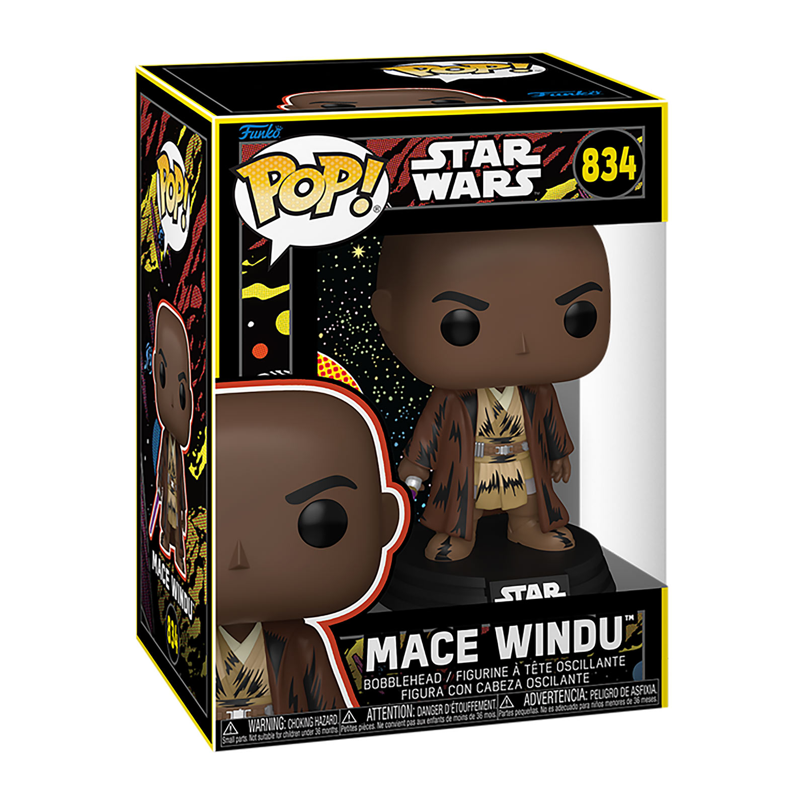 Star Wars - Mace Windu Retro figure Funko Pop bobble-head - Funko