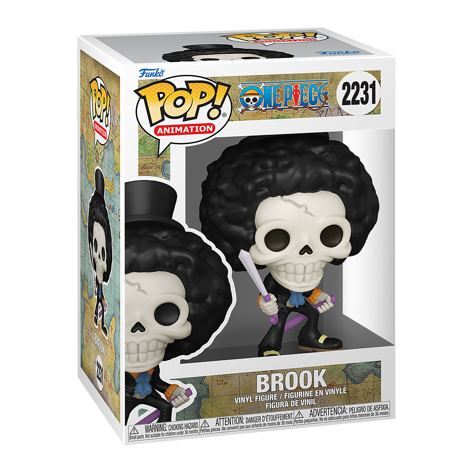 One Piece – Brook con Soul Solid figura Funko Pop! - Funko