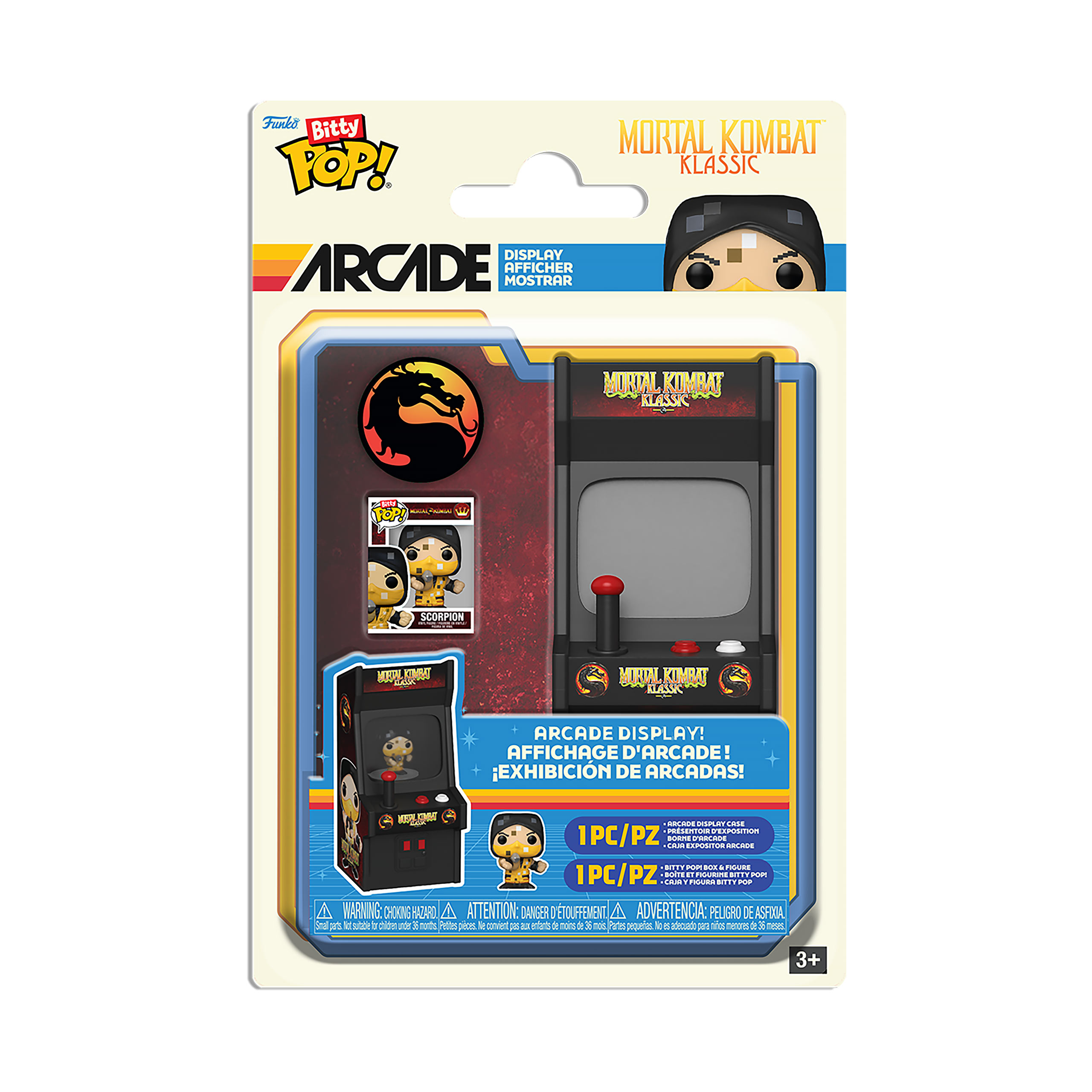 Mortal Kombat - Funko Bitty Pop Arcade Figure Set - Funko