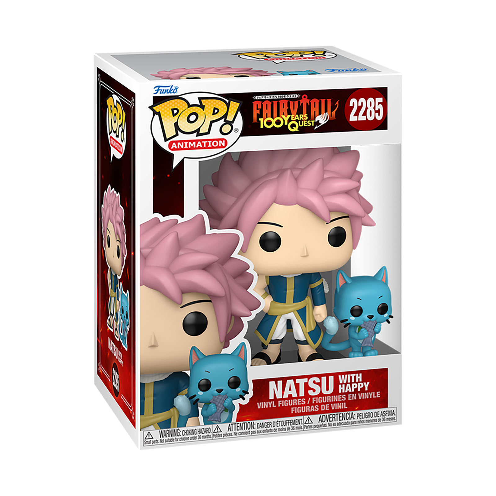 Fairy Tail – Natsu con Happy figura Funko Pop! - Funko