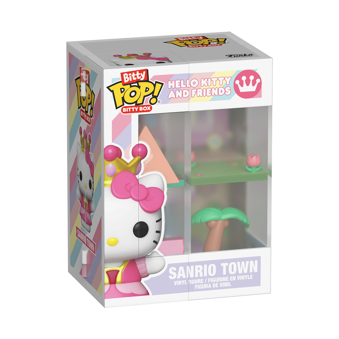 Hello Kitty - Expositor Funko Bitty Pop Sanrio Town con 2 figuras - Funko