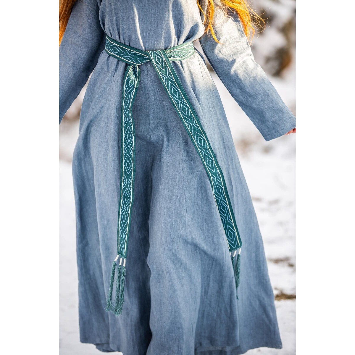 Cintura medievale Caja - Blu - Leonardo Carbone