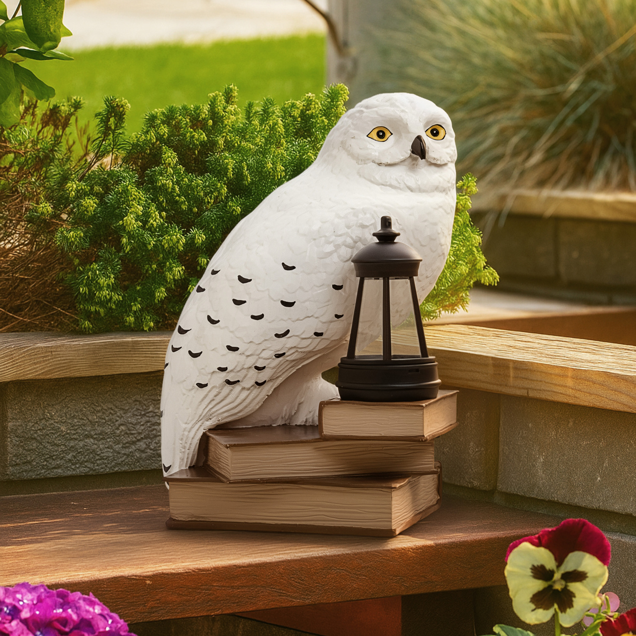 Hedwig 3D Solar Lamp - Harry Potter