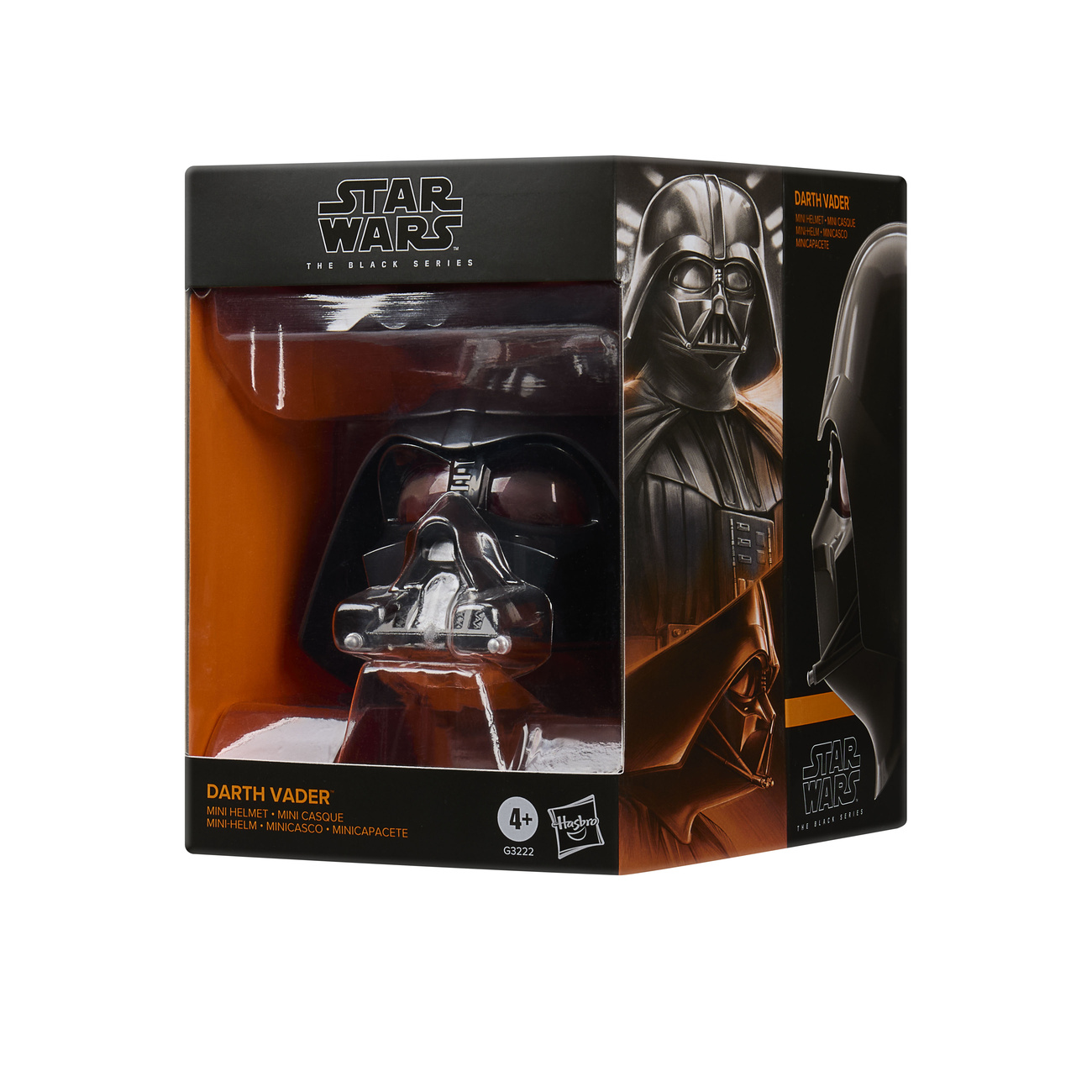 Star Wars - Réplica de mini casco de Darth Vader con base