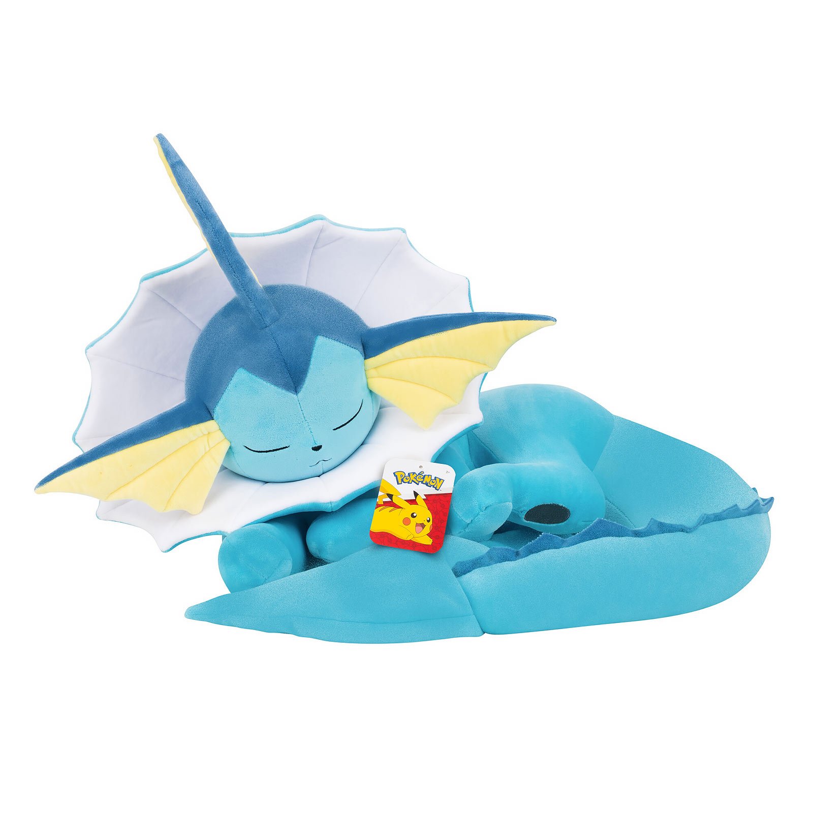 Pokémon - Vaporeon Knuffelfiguur Slapend - Jazwares