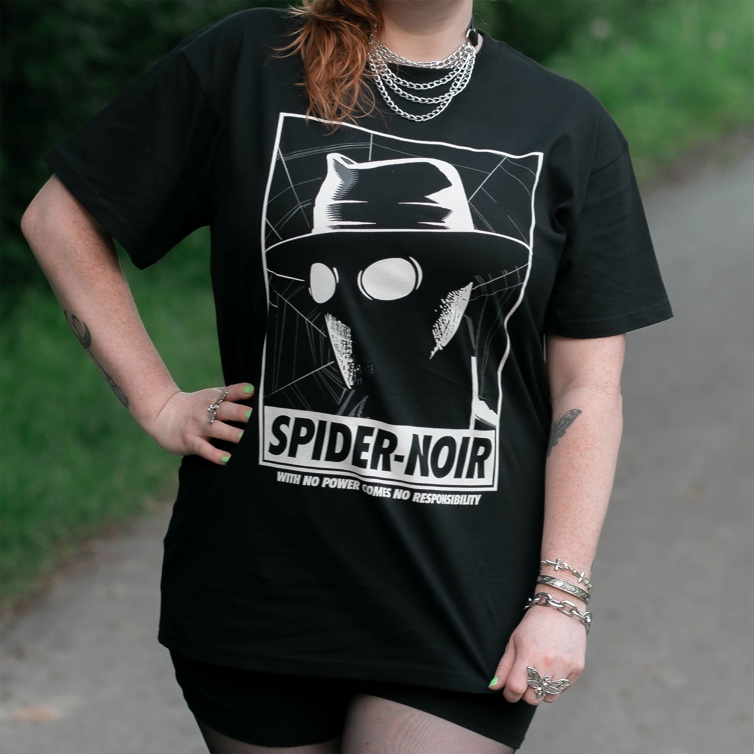 Spider-Man - T-shirt Spider-Noir nera - S - Nero