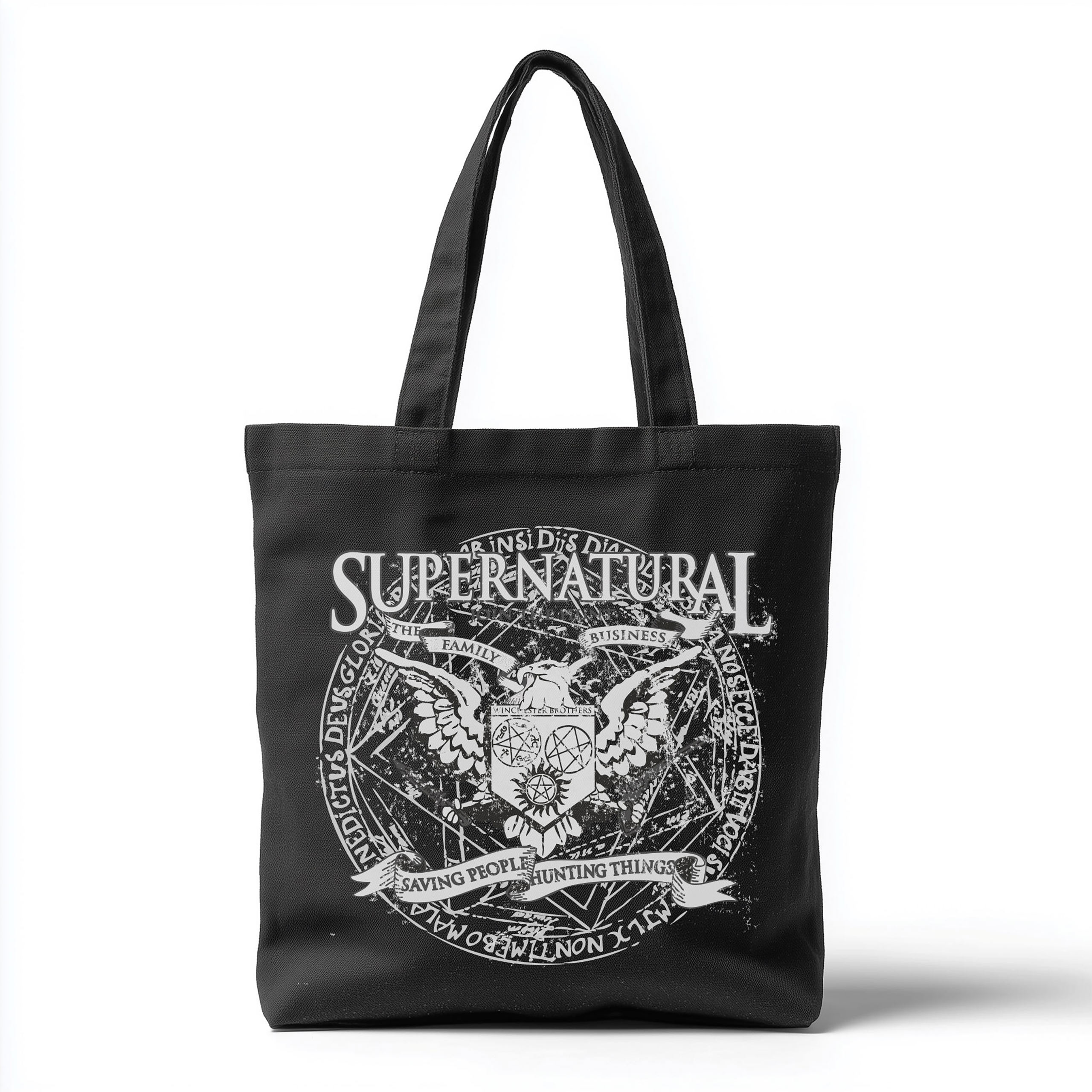 Supernatural - Winchester Family Business Tote Bag