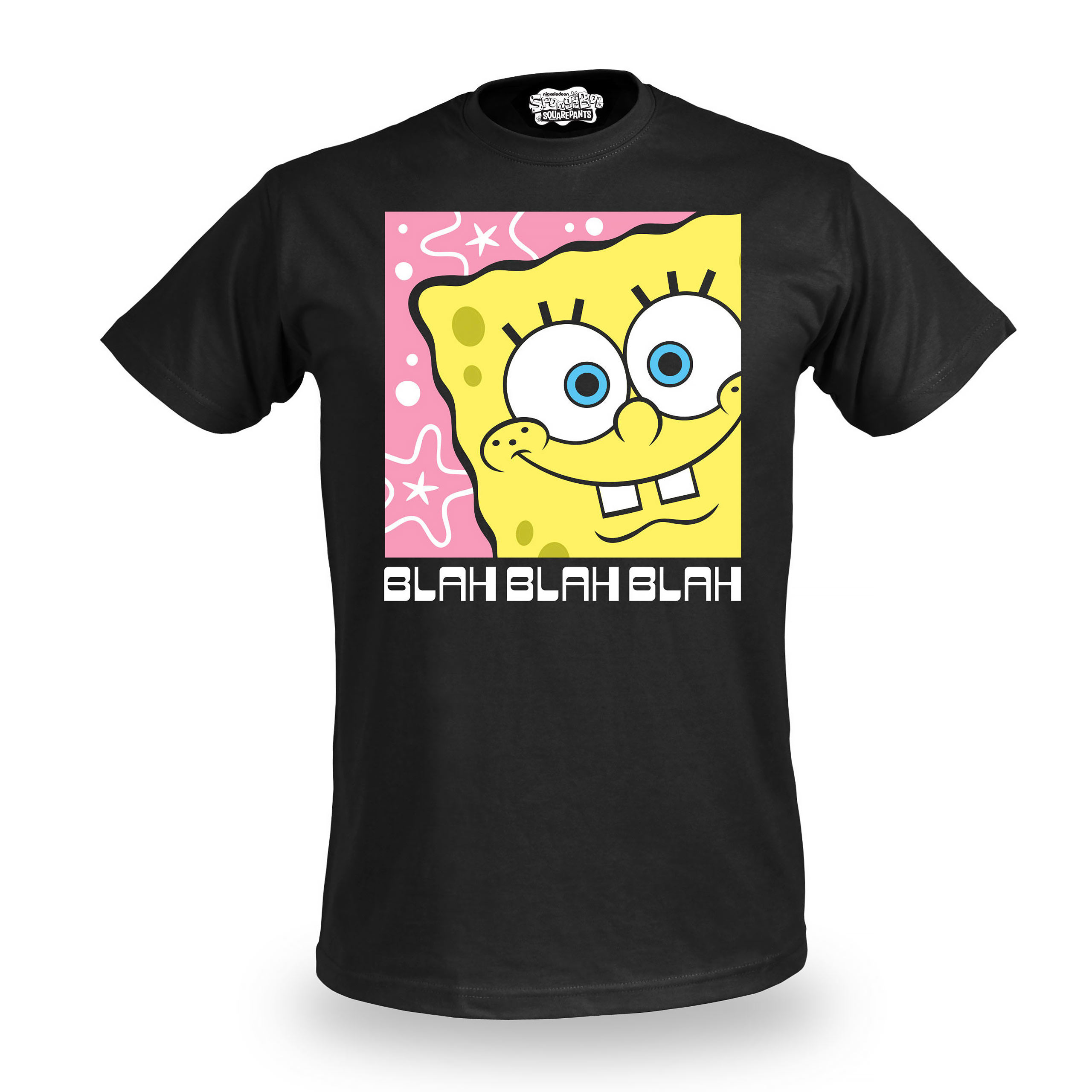 SpongeBob - Blah Blah Blah T-Shirt - XL - Black