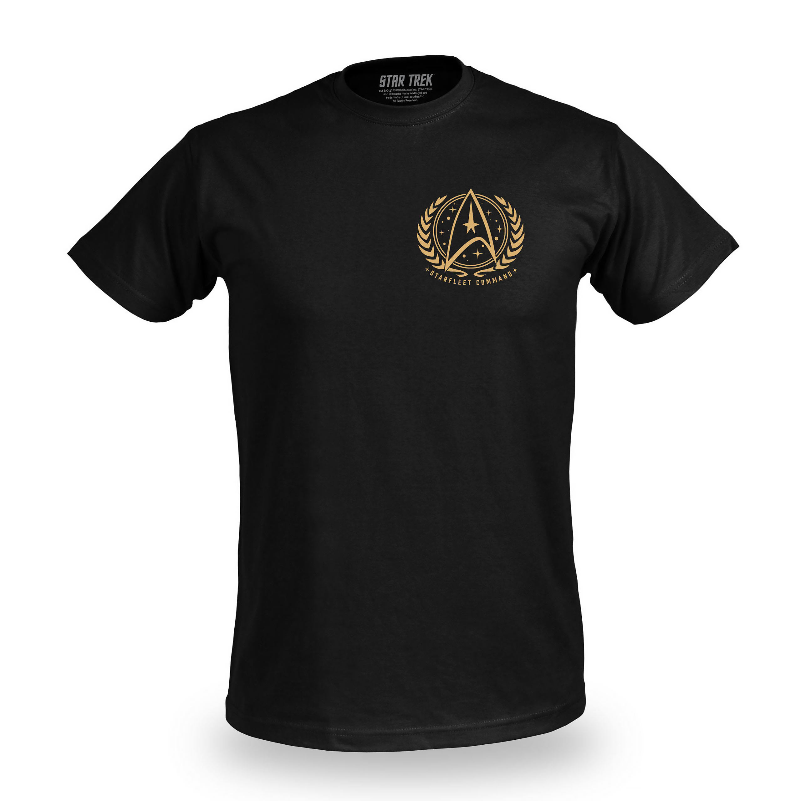 Star Trek - Space The Final Frontier T-shirt - XL - Zwart