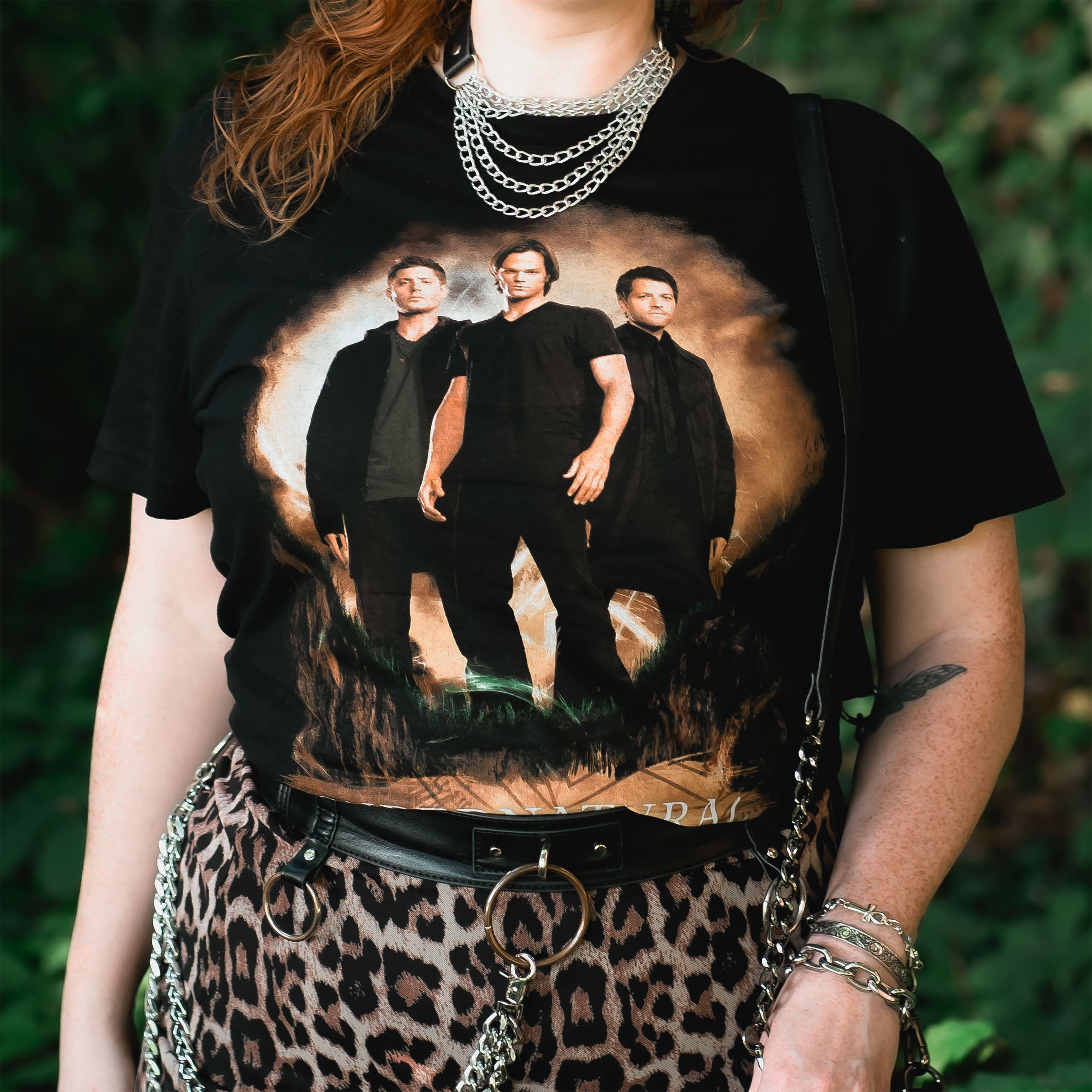 Supernatural - T-shirt Poster Join the Hunt - L - Noir