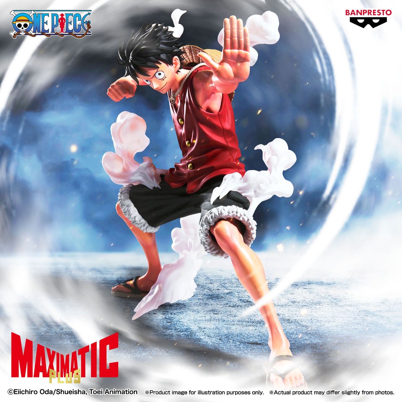 One Piece - Monkey D. Luffy Maximatic Plus Figuur - Banpresto