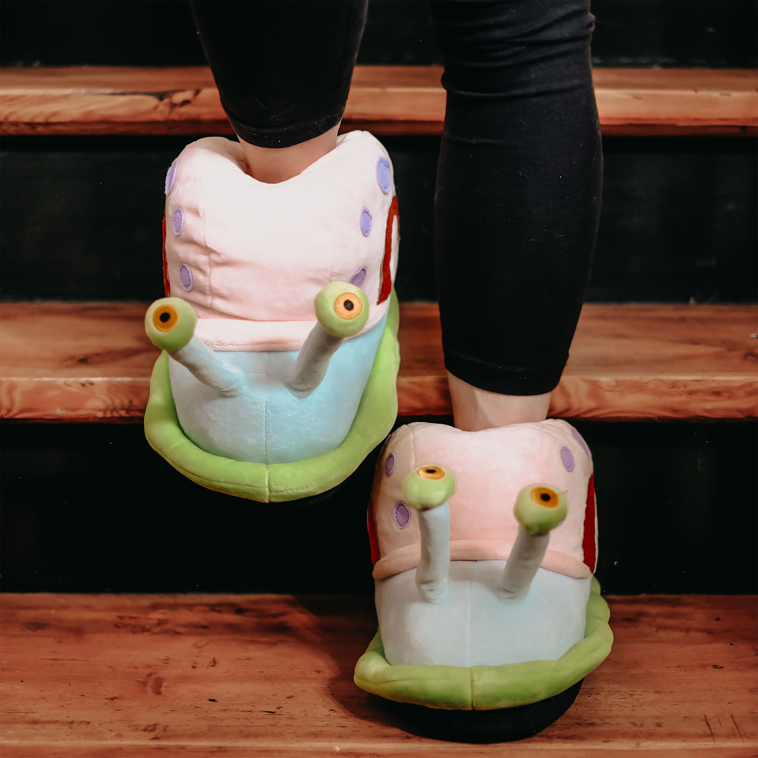 Bob Esponja - Zapatillas de peluche Gary - 41-43