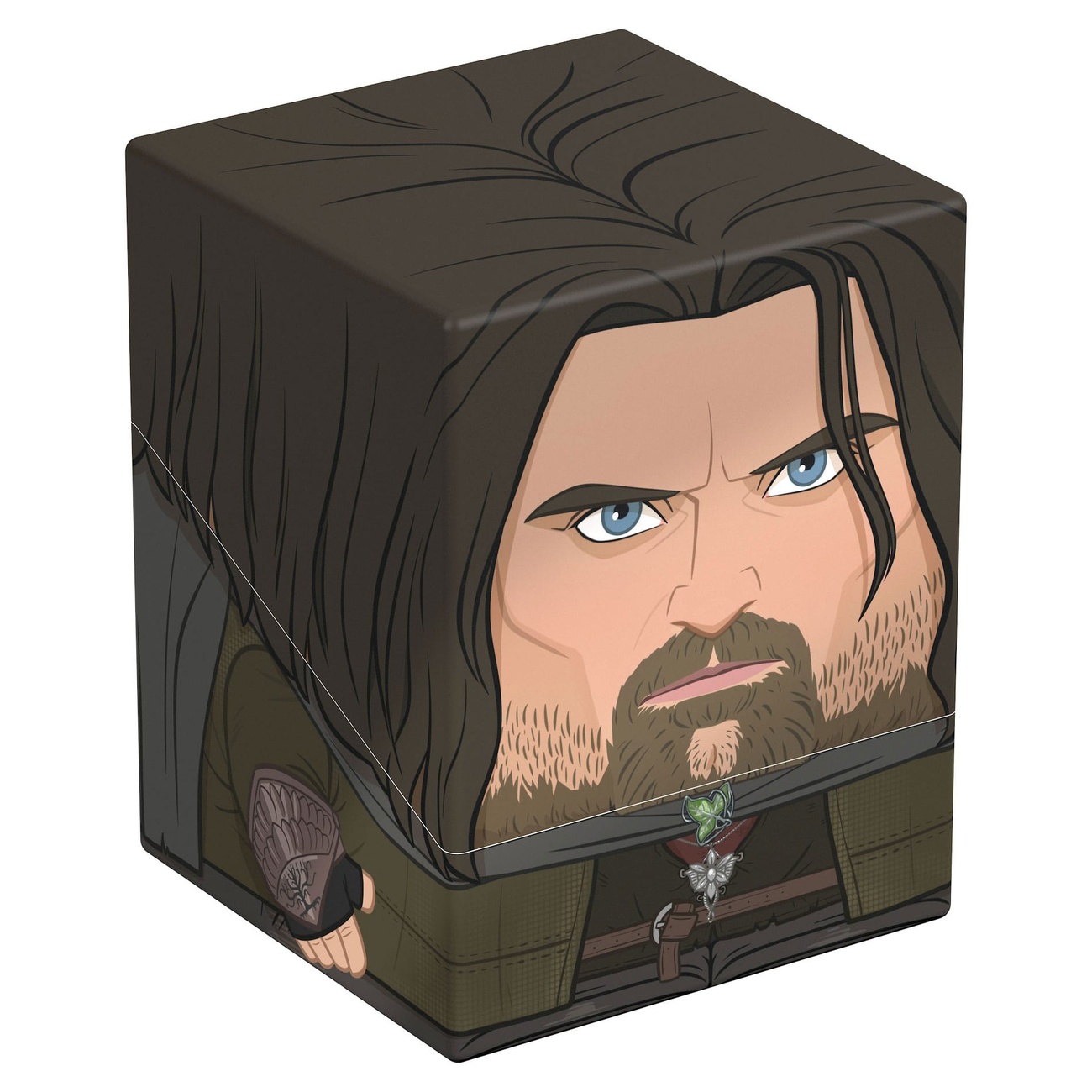 Caja para cartas coleccionables de Aragorn Ultimate Guard - El Señor de los Anillos - Ultimate Guard