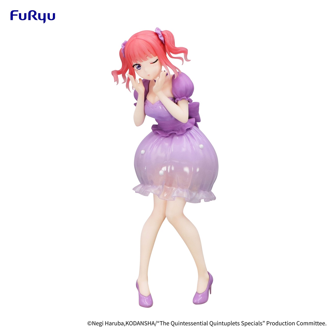 The Quintessential Quintuplets Trio-Try-iT PVC Beeld Nakano Nino Pastel Dress Ver. 21 cm - Furyu