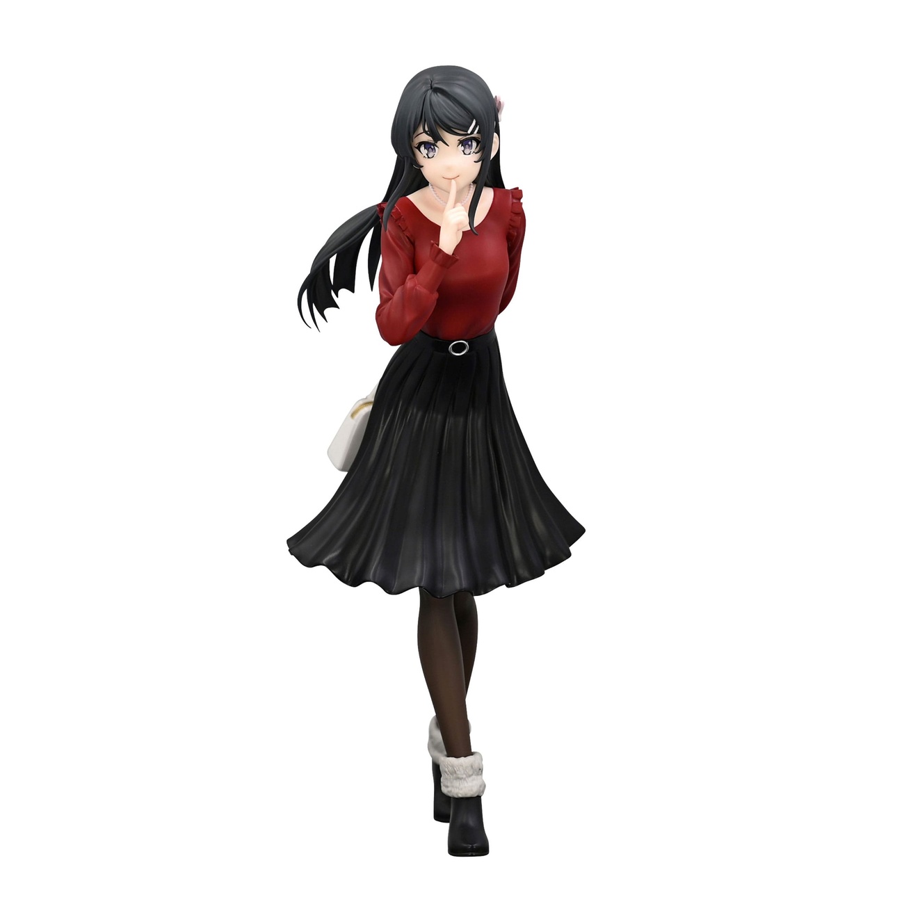 Rascal Does Not Dream of Bunny Girl Senpai Trio-Try-iT PVC Statue Mai Sakurajima Winter Outfit Ver. 21 cm - Furyu