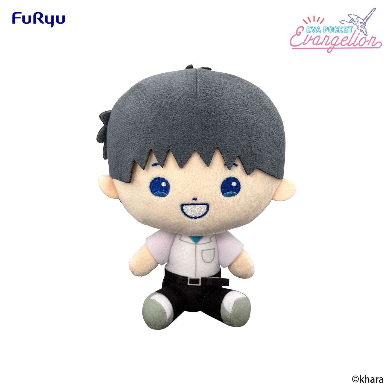 Neon Genesis Evangelion Eva Pocket Plüschfigur Shinji 17 cm - Furyu