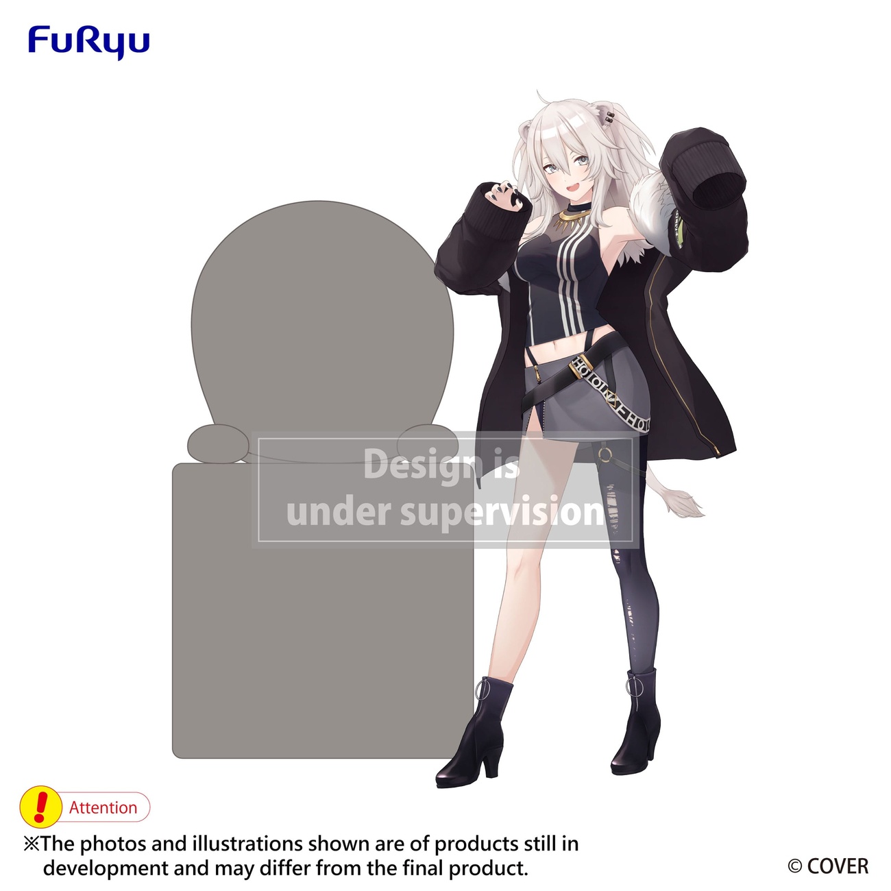 Hololive Production Hikkake PVC Statue Shishiro Botan 10 cm - Furyu