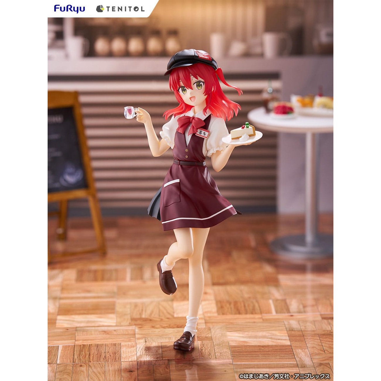 Bocchi the Rock! Tenitol PVC Figuur Ikuyo Kita Café Style Ver. 20 cm - Furyu