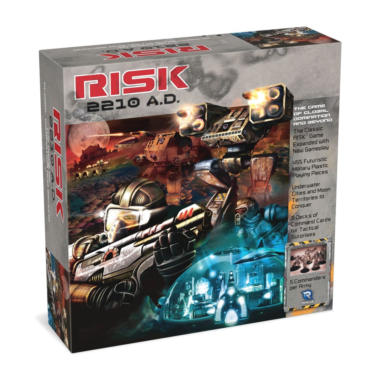 Juego de mesa Avalon Hill Risk 2210 A.D. *Versión en inglés* - Eaglemoss