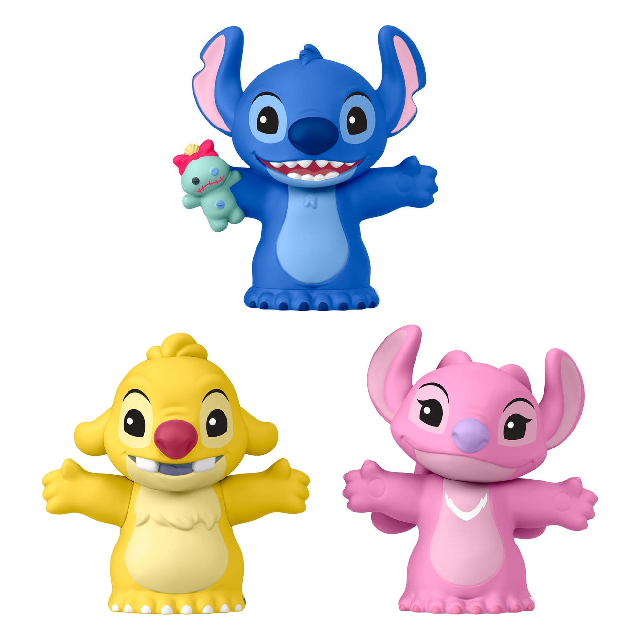 Lilo & Stitch Little People Collector minifiguren 3-pack Stitch & The Cousins 7 cm