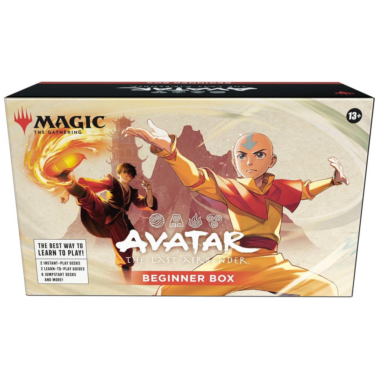 Magic the Gathering Avatar: La leyenda de Aang Expositor de mazos de inicio (3) inglés