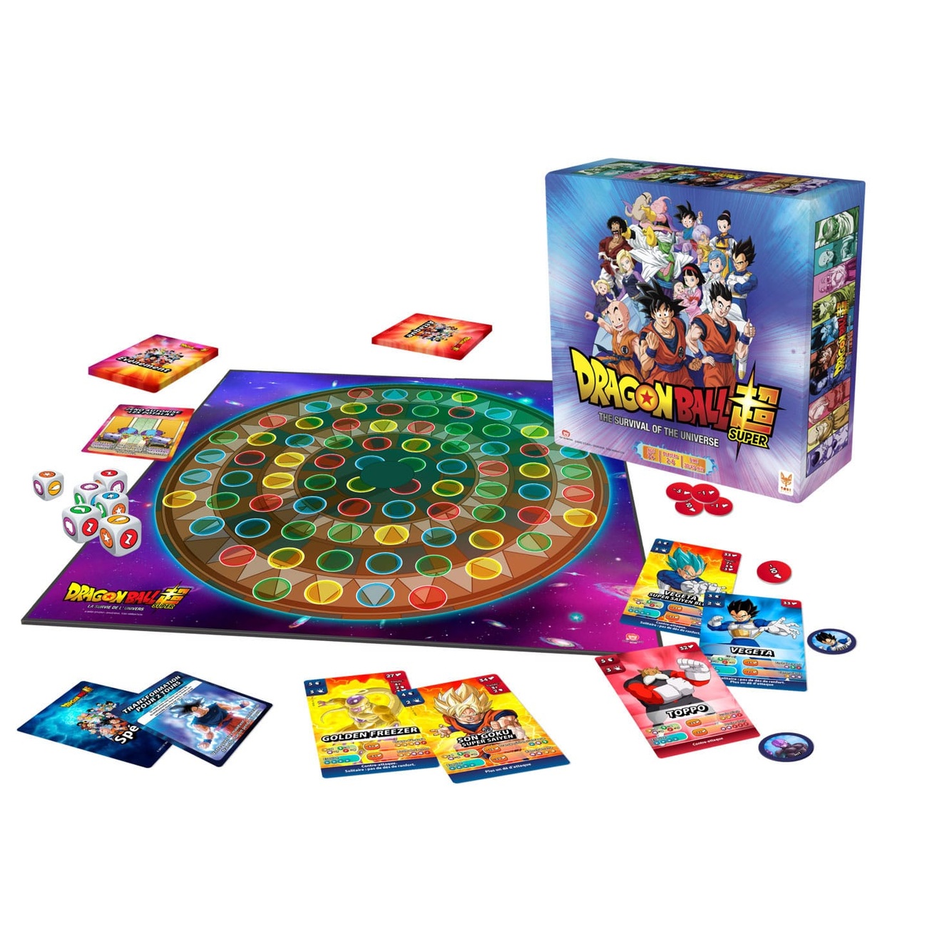 Dragon Ball Super Juego de mesa The Survival of the Universe *Versión en inglés*