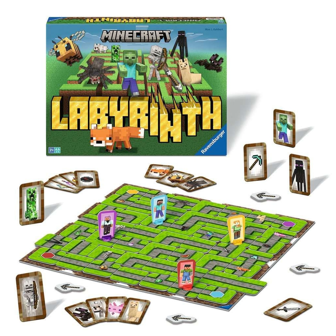 Minecraft Laberinto – Juego de mesa - Megahouse