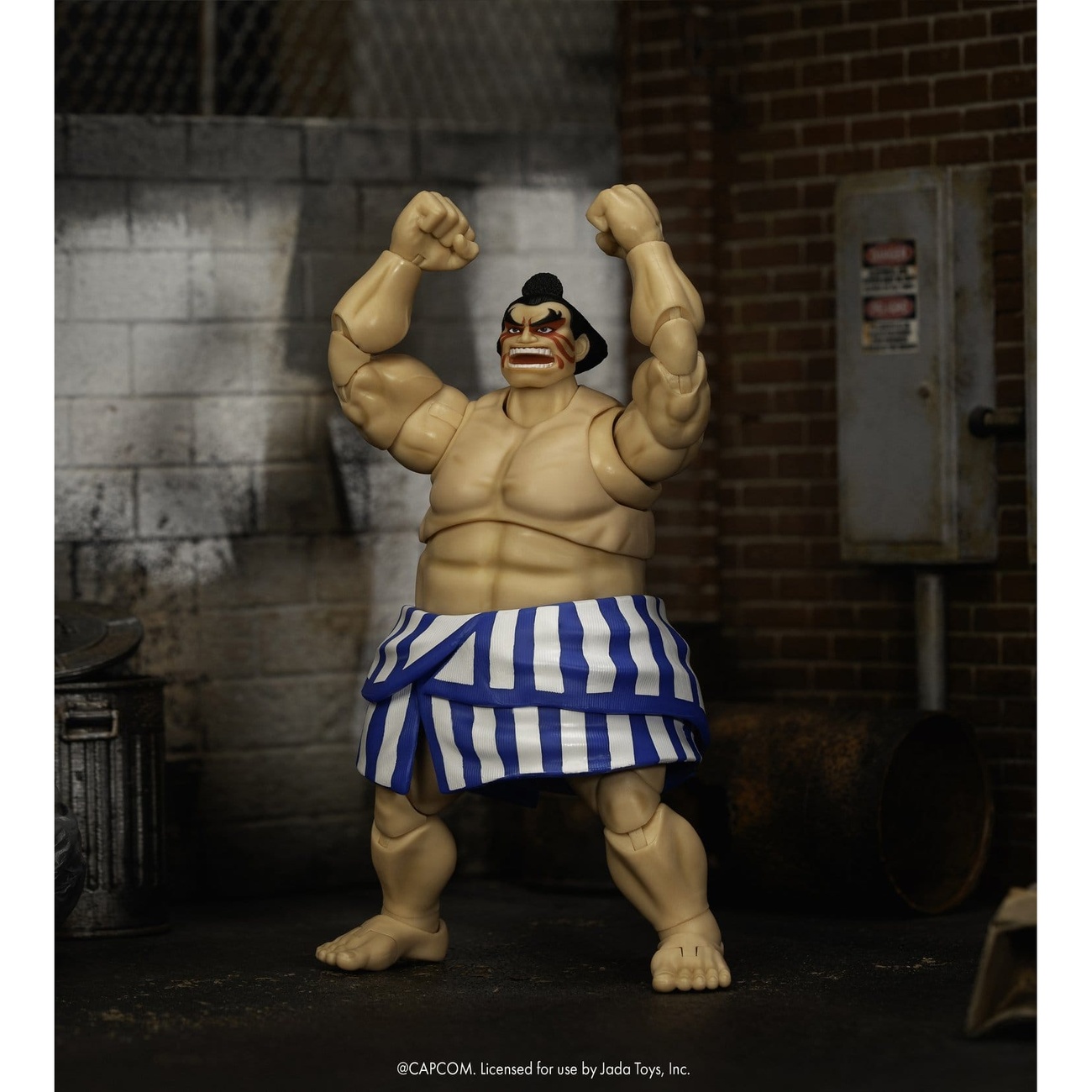 Ultra Street Fighter II: The Final Challengers Action Figure 1 12 E. Honda 16 cm - Jada Toys