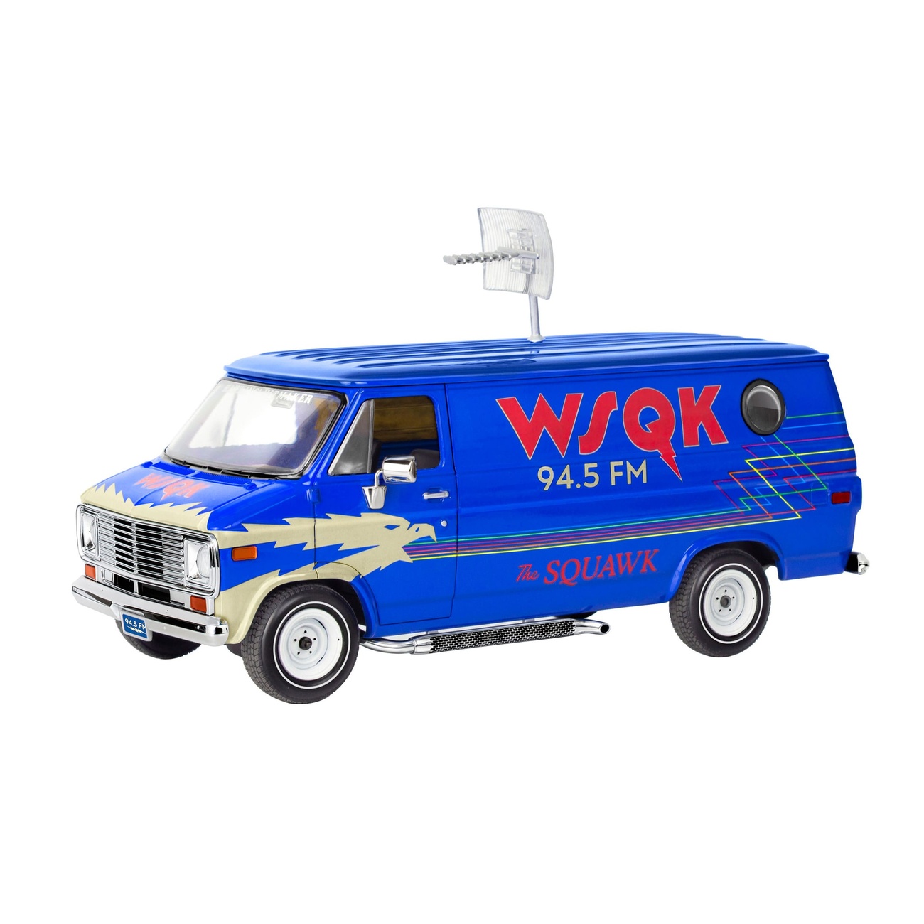 Stranger Things Modellino 1 25 Squawk Van (Aqua Color) 21 cm - Revell