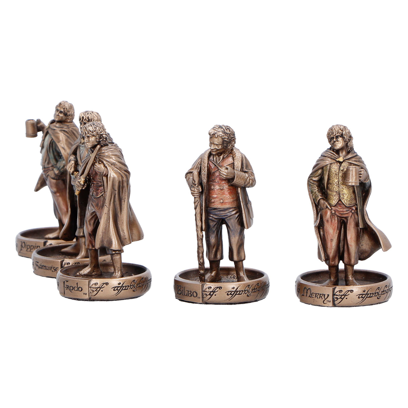 The Lord of the Rings - The Fellowship Collectible Figures Set of 5 - Nemesis Now