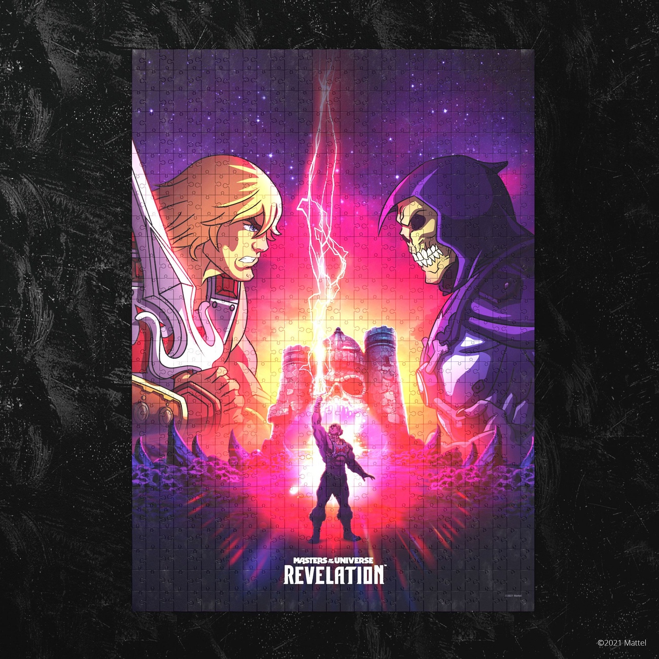 Masters of the Universe: Revelation Puzzel He-Man en Skeletor (1000 stukjes)