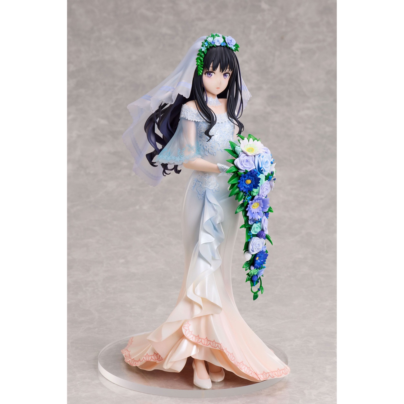 Lycoris Recoil PVC Statue 1 7 Takina Inoue Wedding dress Ver. 25 cm