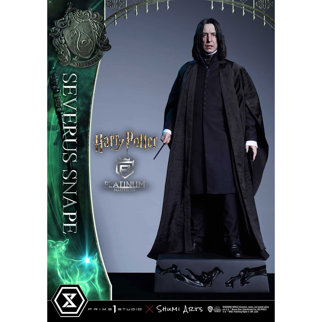 Harry Potter Platinum Masterline Series Estatua 1 4 Severus Snape 55 cm