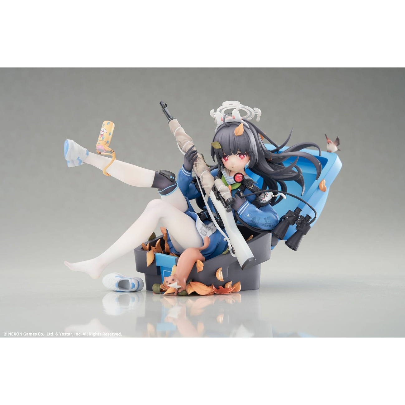 Blue Archive PVC Statue 1 7 Miyu: Observatie van een verlegen persoon 14 cm