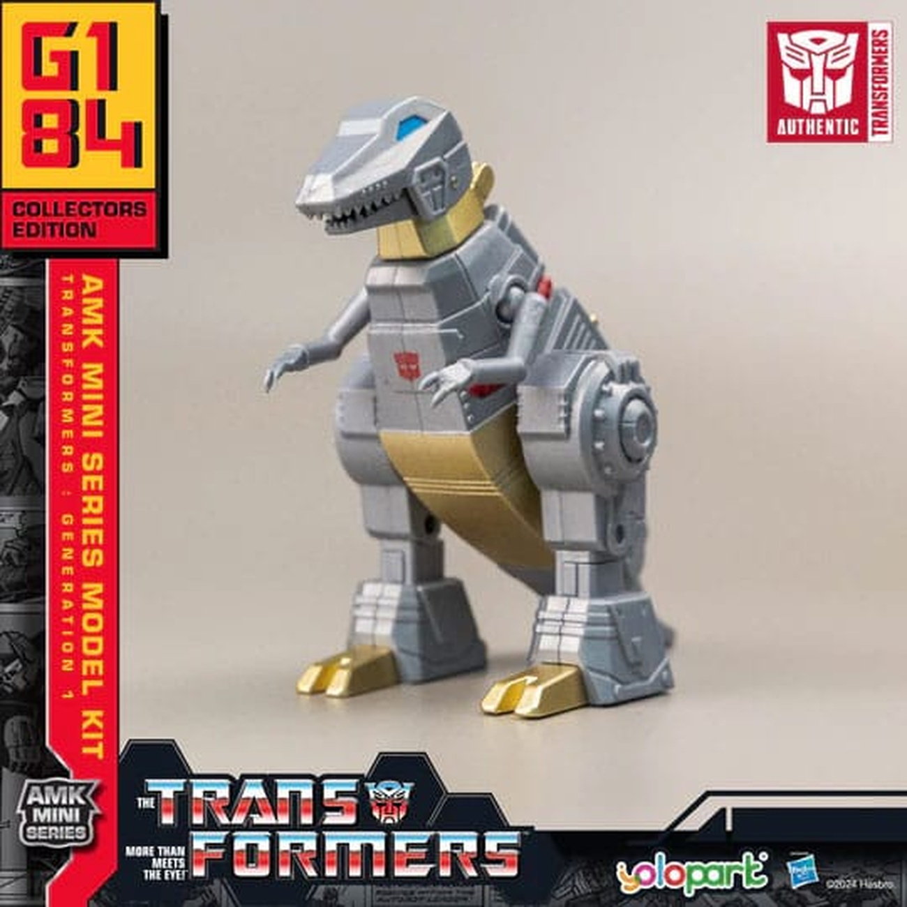 Transformers: Generation One AMK Mini Series Plastic Model Kit Grimlock 10 cm - Youtooz