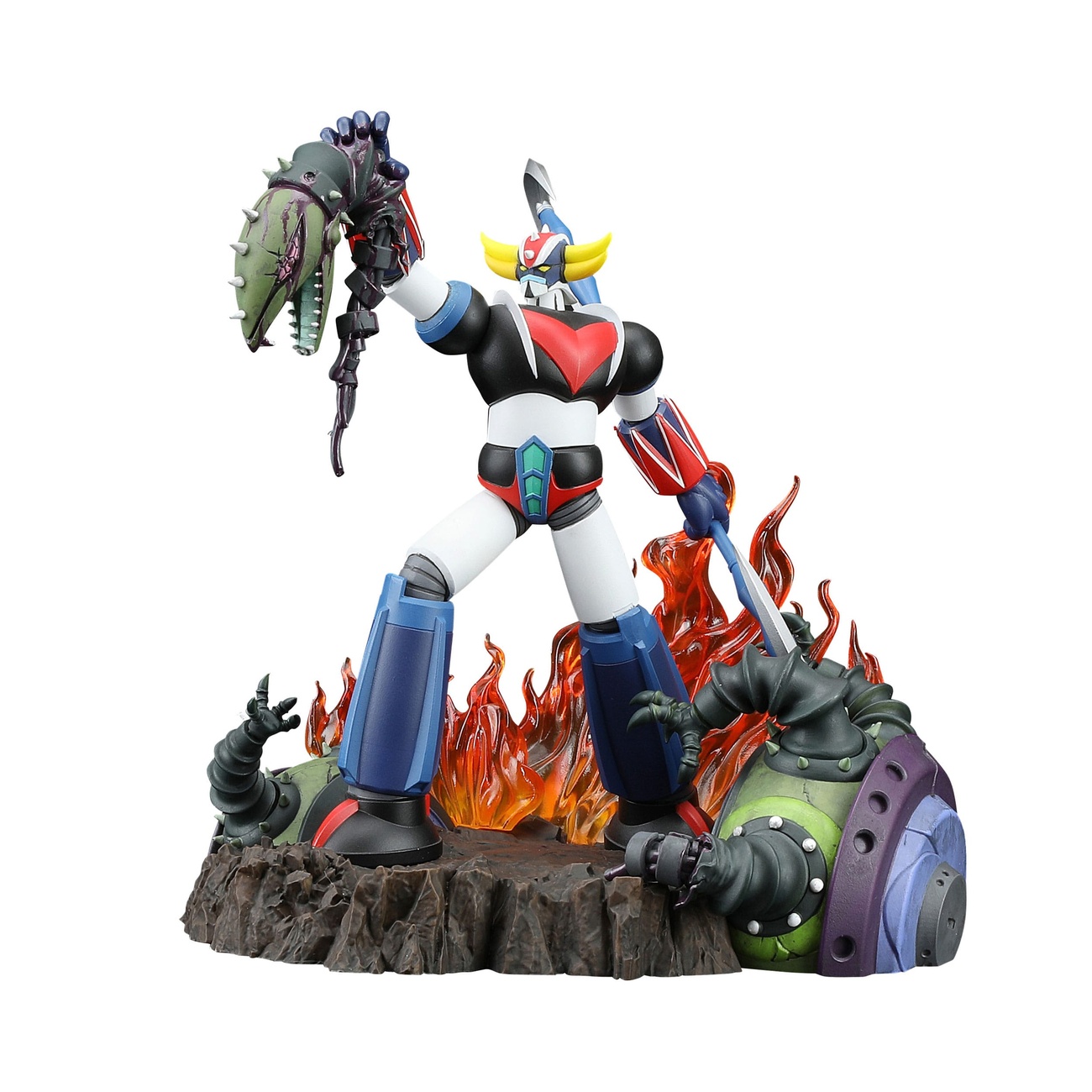 Grendizer Scene Selection 01 PVC Statue Grendizer a Cry of Victory 14 cm