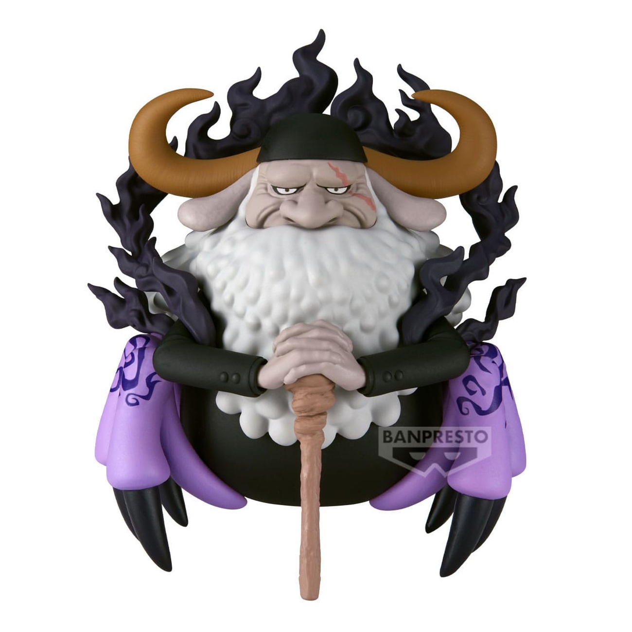 One Piece Mega World Figura coleccionable PVC St. Jaygarcia Saturn 13 cm - Banpresto