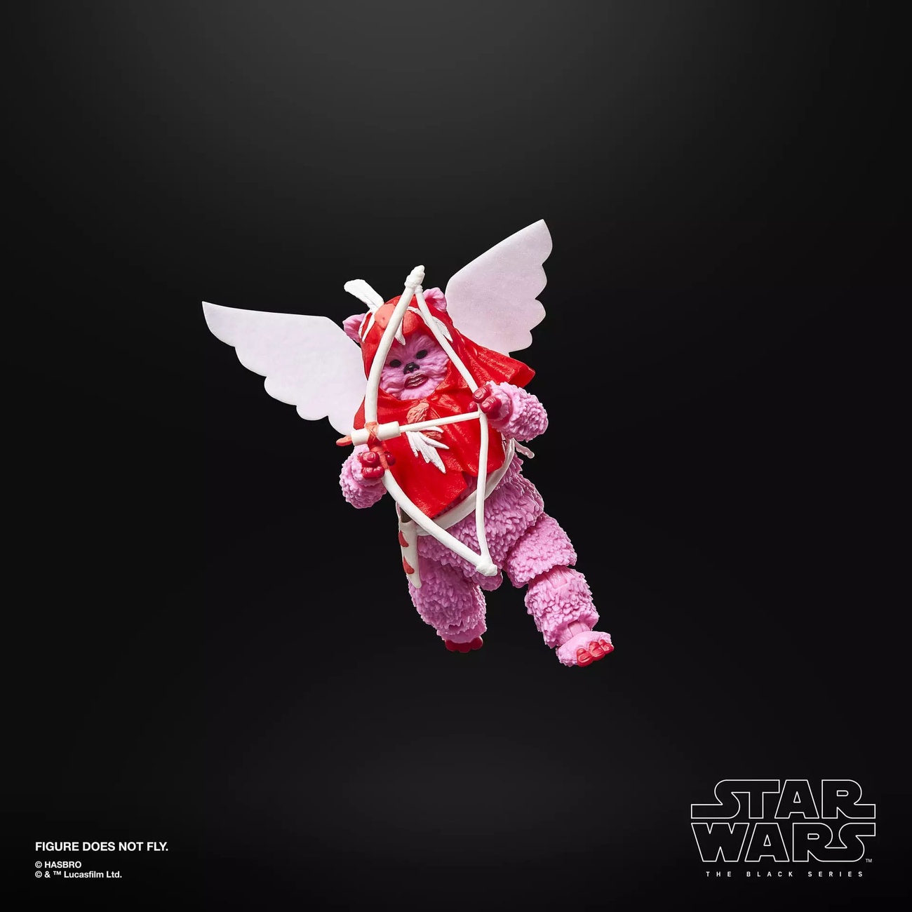 Figura de acción Ewok Star Wars Black Series (Valentine’s Day Edition) 15 cm - Shepperton Design Studios