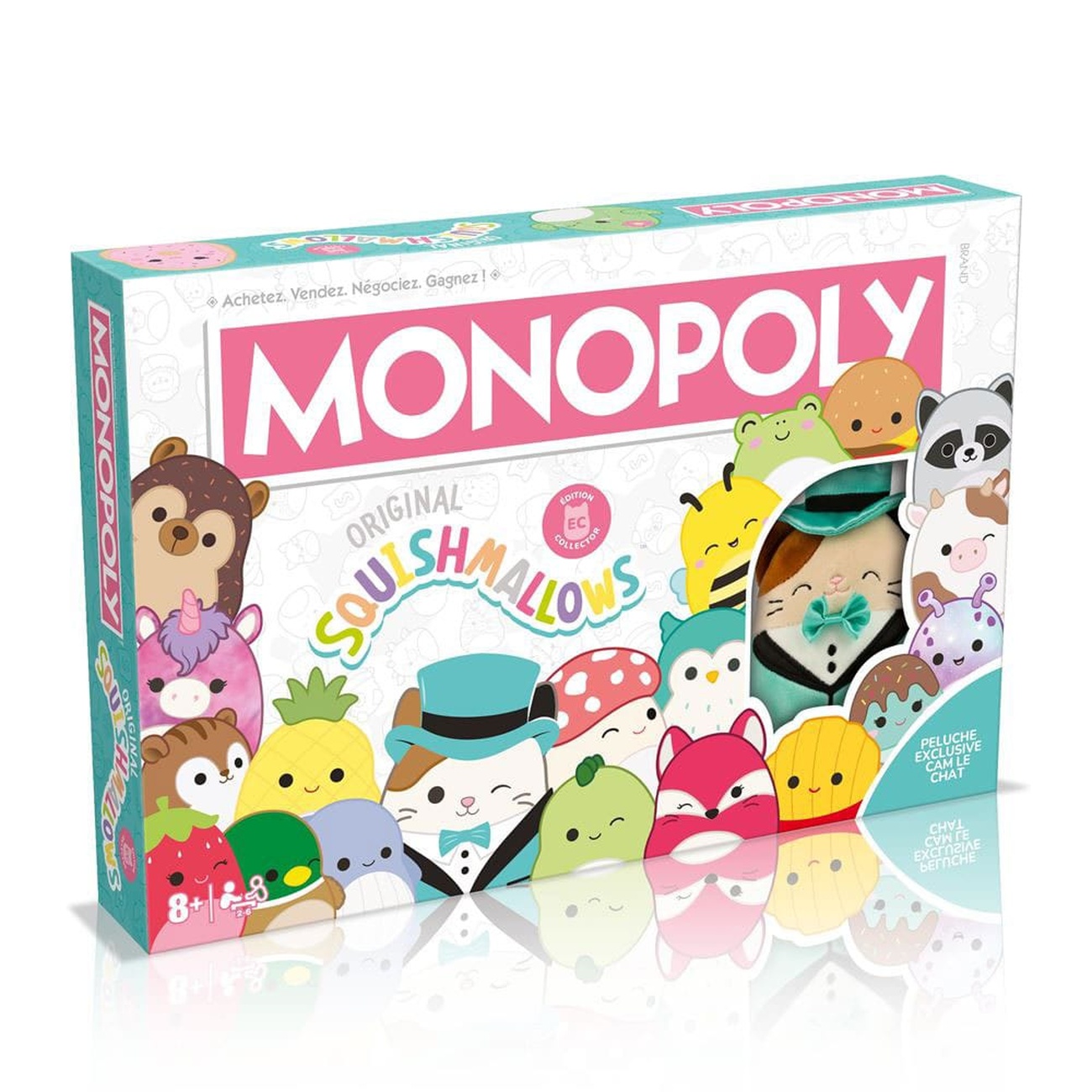 Squishmallows Monopoly Squishmallows *Versione francese* - Lethal Cosmetics