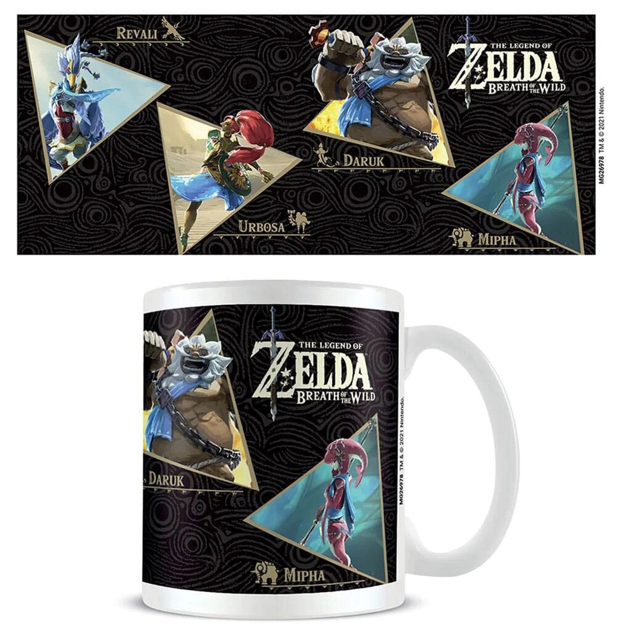 The Legend of Zelda Breath of the Wild Tasse Champions - Pyramid International