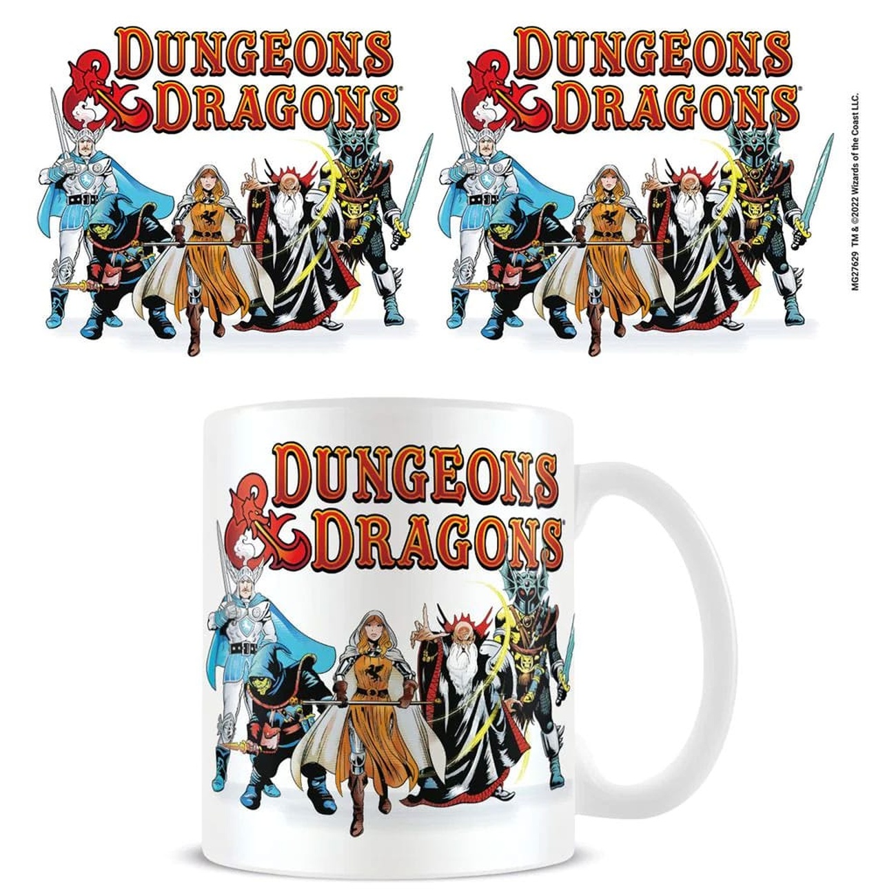 Taza Dungeons & Dragons Retro Group - Pyramid International