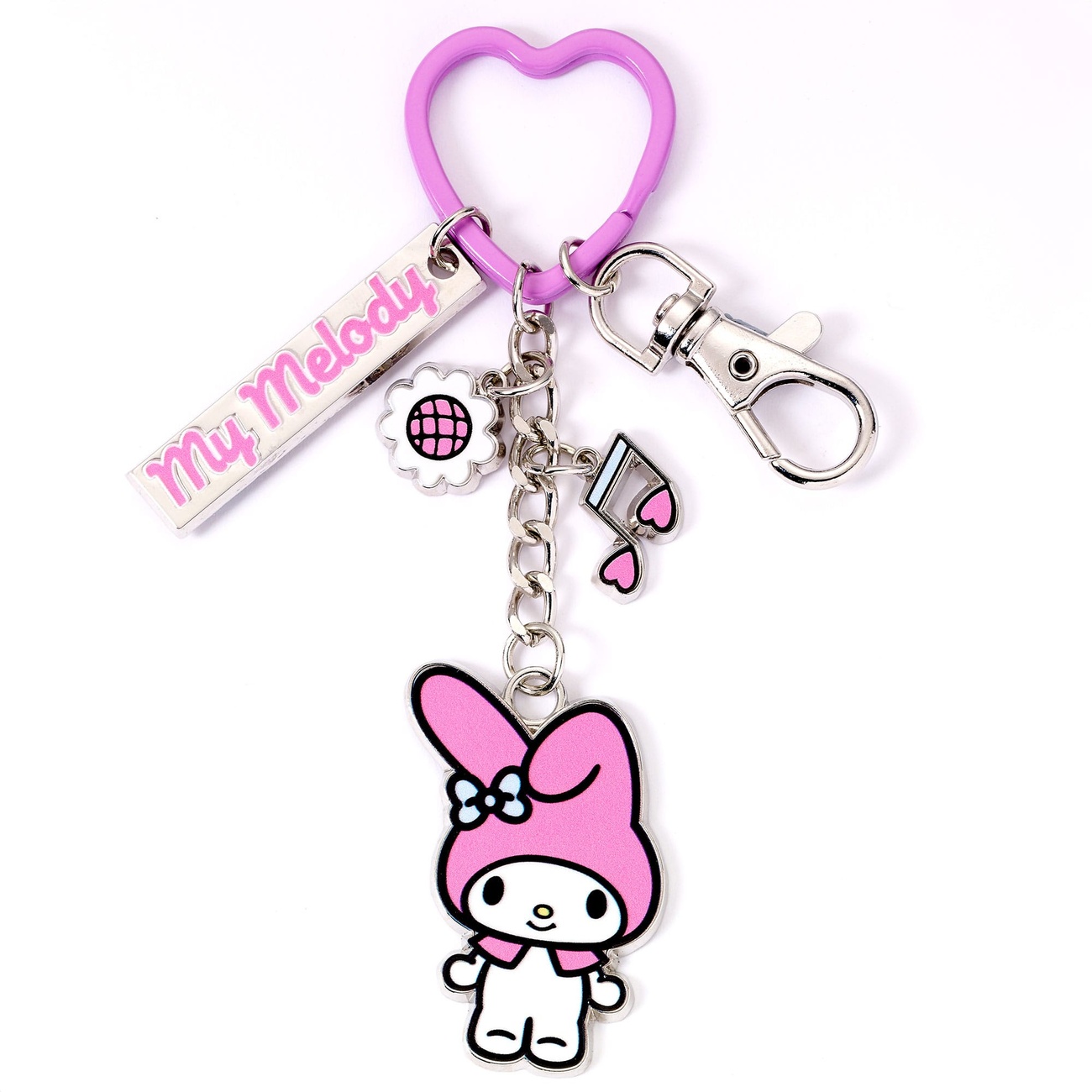 Portachiavi Hello Kitty con ciondolo My Melody 15 cm - The Carat Shop
