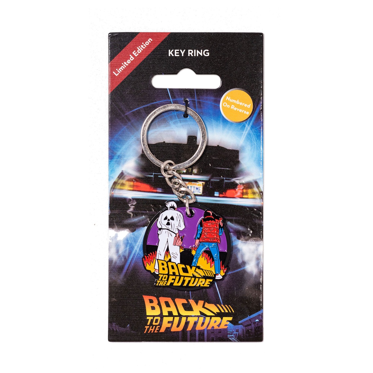 Back to the Future Metal Keychain Marty & Doc - McFarlane Toys