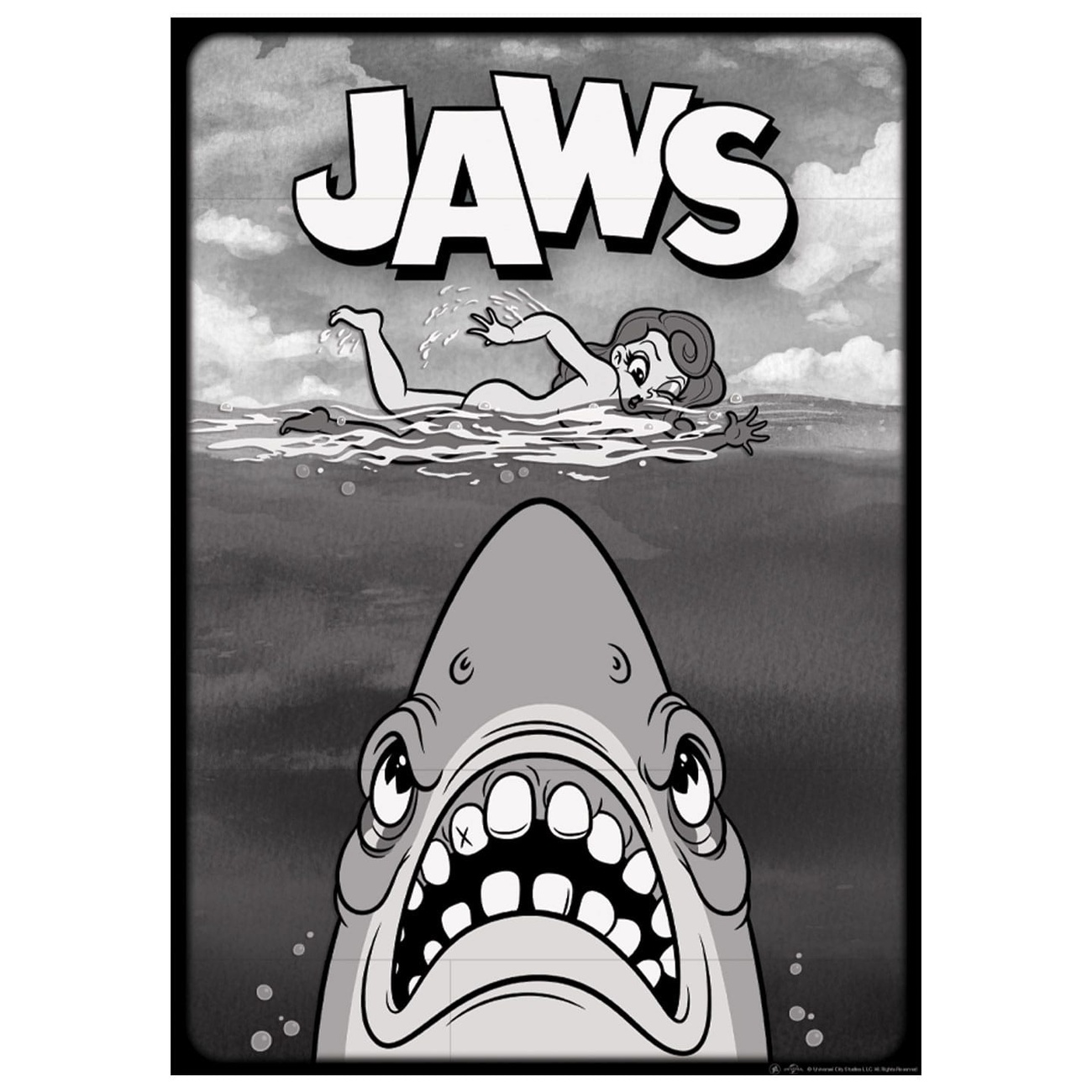 Jaws Stampa d’arte Limited Edition 42 x 30 cm - McFarlane Toys