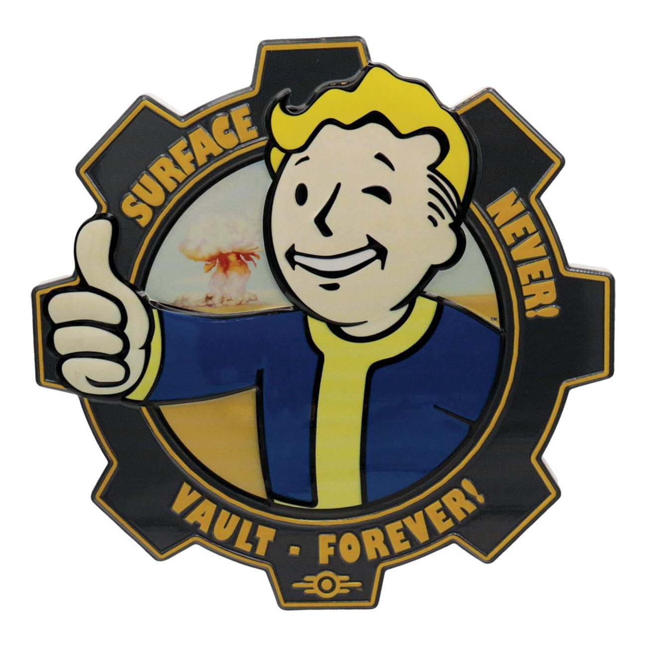 Fallout Resinschild Vault Boy - McFarlane Toys