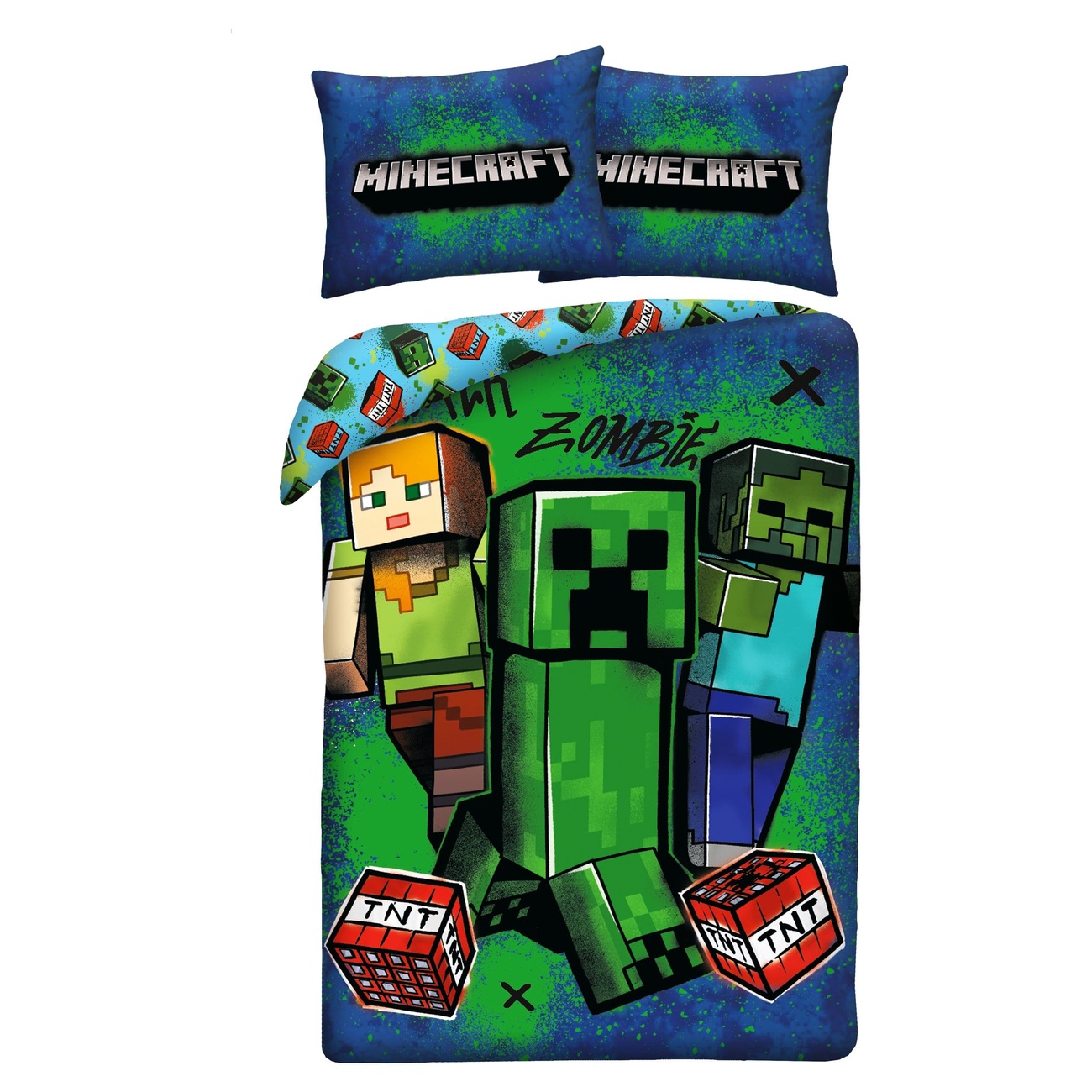 Ropa de cama Minecraft Ver. 10 140 x 200 cm 70 x 90 cm - mb1064
