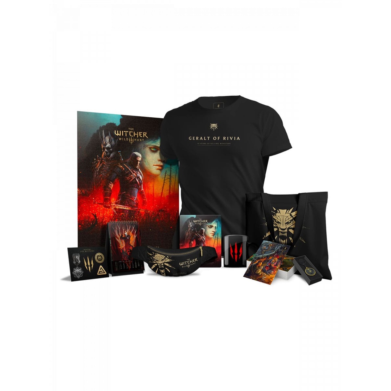 The Witcher 3: Wild Hunt 10th Anniversary Monster Slayer Kit Geschenkbox