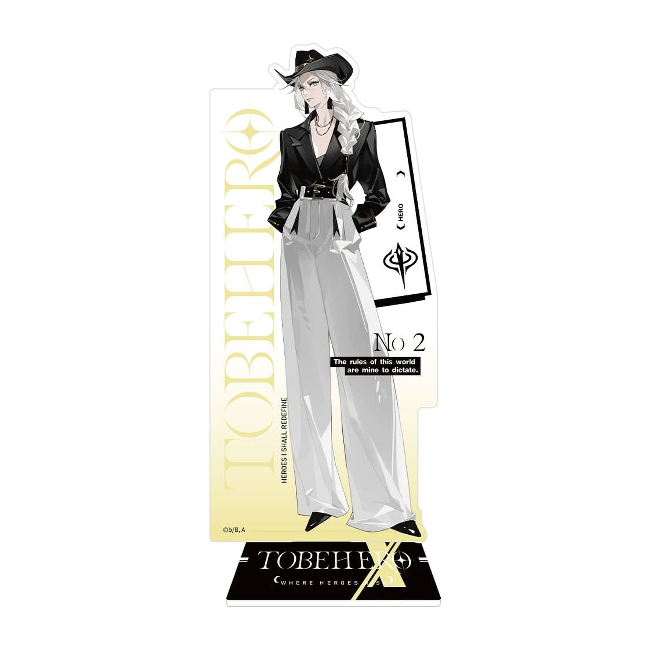 To Be Hero X Acryl-Aufsteller Hero Show Series Queen 17 cm - Sanrio