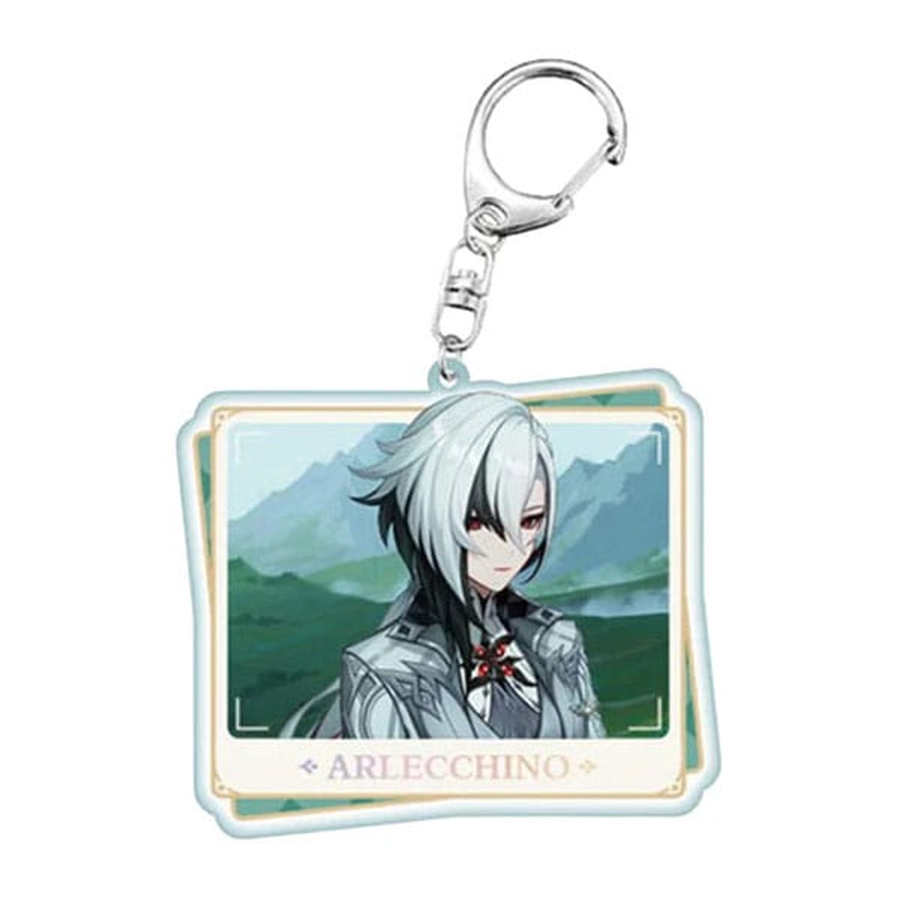 Genshin Impact Acryl Sleutelhanger Arlecchino 7 cm - Sanrio