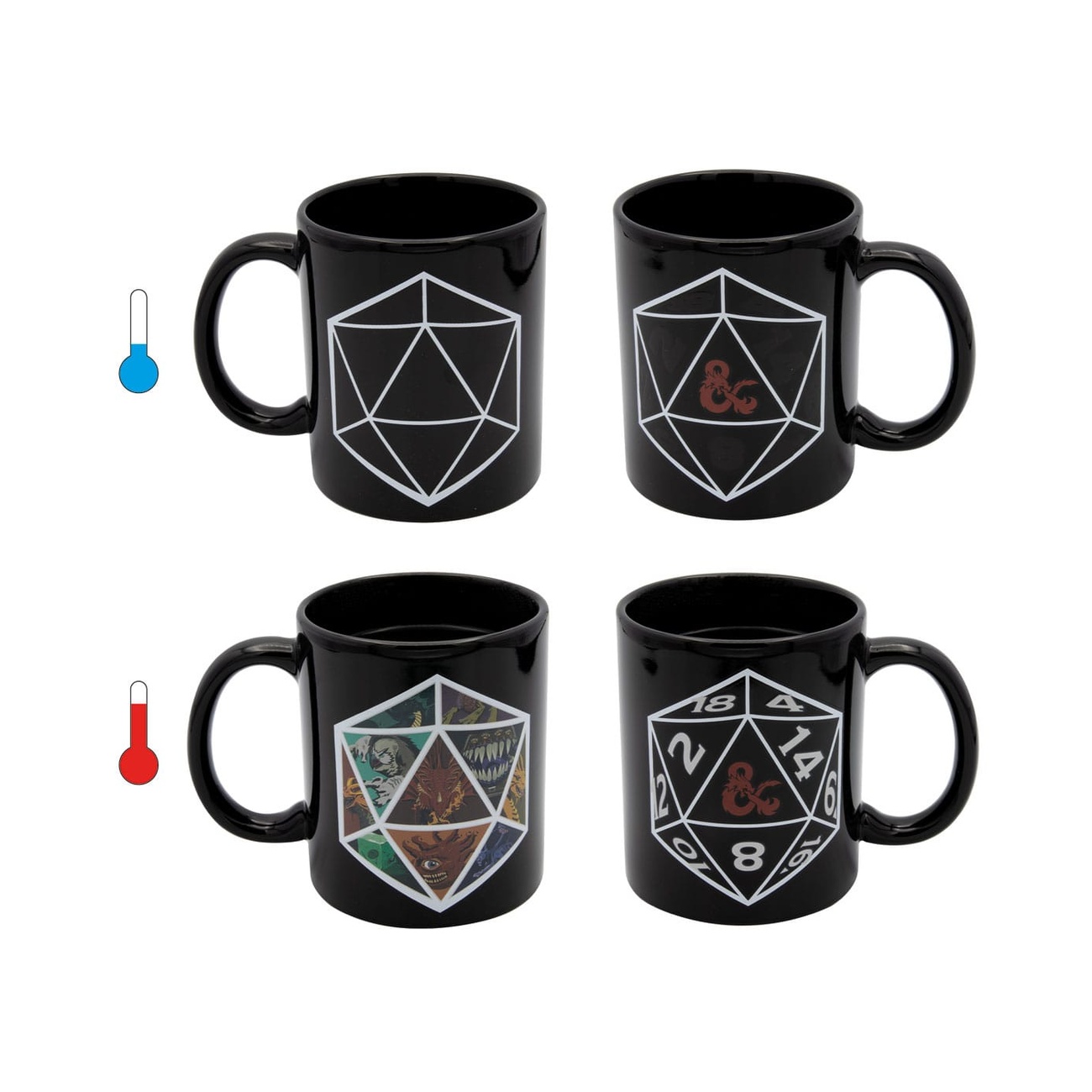 Dungeons & Dragons Magic Heat Change Mug - Joy Toy